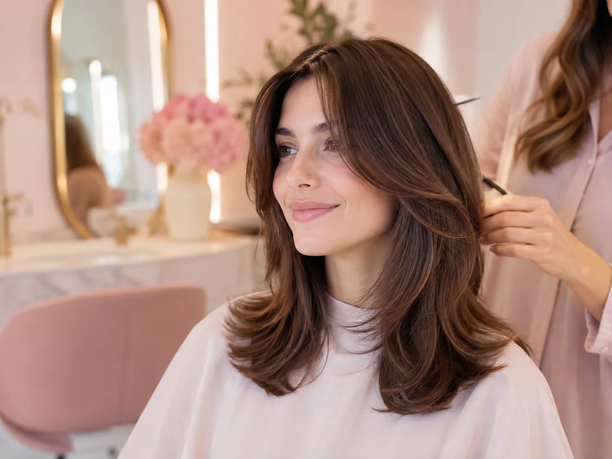 Women's haircut