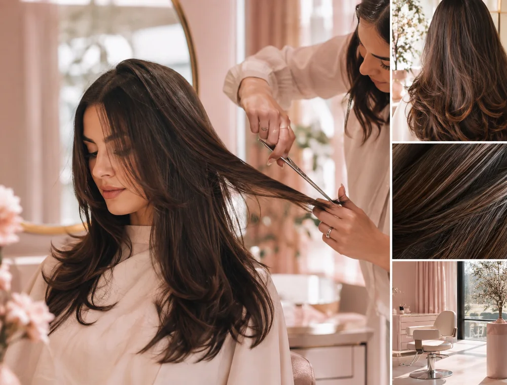 Women's haircut
